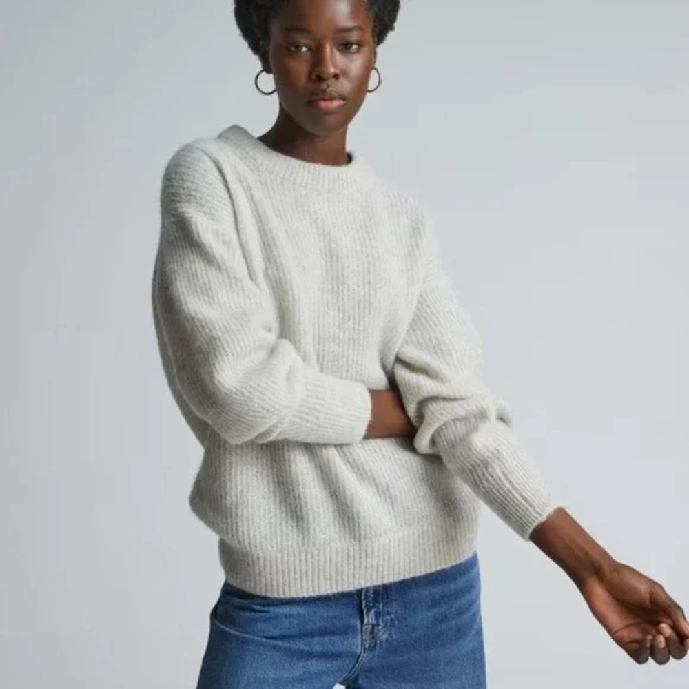 Everlane Crew Neck Alpaca Sweater NWT